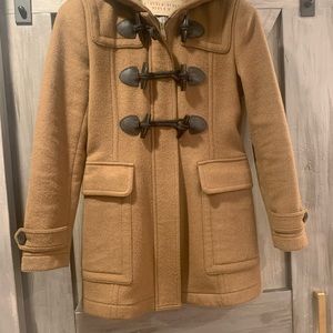 Burberry duffle caramel coat